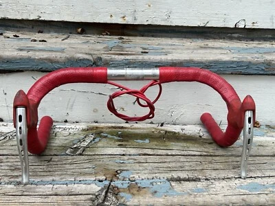 Cinelli Giro D'Italia Handlebar 64-40 Drop Bar Vintage Aero Brake Levers Compe - Image 1 of 4