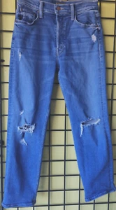 Jeans donna MOTHER Superior The Tomcat alla caviglia silenzioso contrariamente taglia 28 dritto - Foto 1 di 10