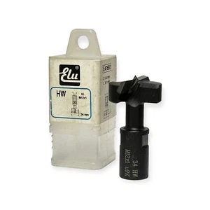 Elu E47692 Hm Gerade Fräserwerkzeug Schneider D:3 4mm - M12x1mm Gewinde Schaft - Bild 1 von 7