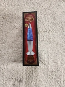 NEW GLITTER Liquid Swirl Tornado Effect Lamp Battery Operated Multi Color - Picture 1 of 4