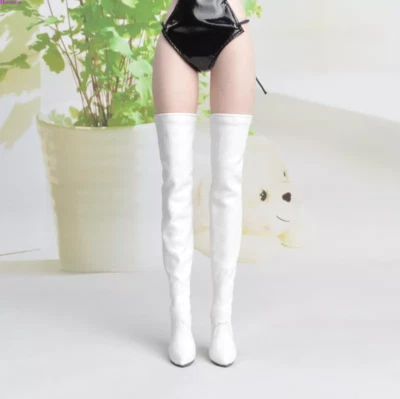 Zapato Largo Cosplay Earth 2 Harley Quinn 1/6 Personalizado Mujer para Phicen Hot Toys UD Foto 1 de 4