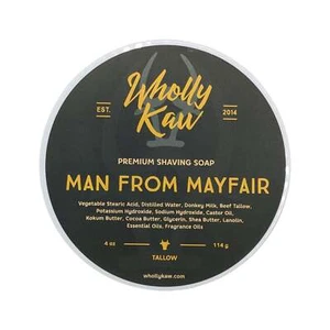 Man From Mayfair (Tallow) Shaving Soap - by Wholly Kaw (Pre-Owned) - Picture 1 of 2