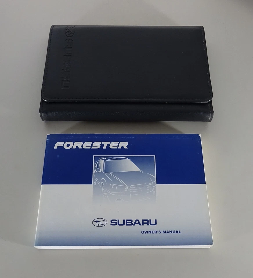 Portafoglio + Manuale Dell'Utente Subaru Forester Tipo SG Da 09/2005 - Immagine 1 di 1
