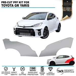 Full Rear Arch Stone Guard PPF Paint Protection Film Kit For Toyota GR Yaris - Picture 1 of 4