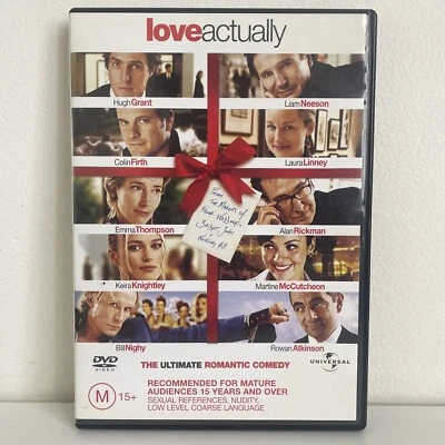 Love Actually (DVD, 2003) Very Good Condition - Region 4 PAL - Free Postage - image 1 of 4