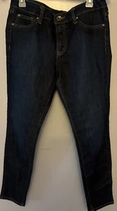 ANA Dark Blue Skinny Stretch Jeggings Sz 31/12 - Picture 1 of 4