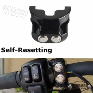 For Harley Touring Road Glide Dyna Sportster 1" Handlebar Switch Self-Resetting - Picture 1 of 7