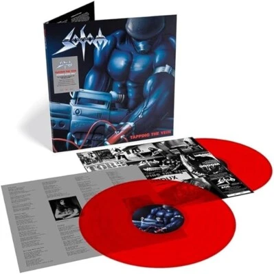 SODOM -TAPPING THE VEIN- AWESOME RARE LTD EDITION LP VINYL X 2 RED GATE-FOLD PRE Foto 1 de 2