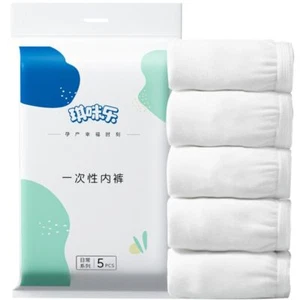 5Pcs/Set Postpartum Disposable Briefs Regular Maternity Underwear Women - Picture 1 of 16