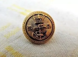 Royal Army Bouton Militaire Navy Firmin & Sons London Ancre Couronne AR 1.6 cm - Picture 1 of 1