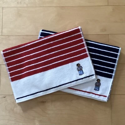 Juego de toallas faciales Polo Ralph Lauren sin usar Japón Foto 1 de 4