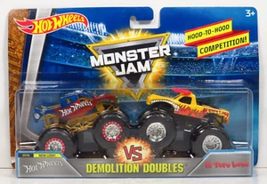 Hot Wheels Monster Jam VS Demolition Doubles Firestorm El Toro Loco Truck 1:64 - Picture 1 of 9