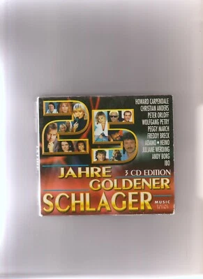 Goldene Schlager-25 Jahre, 50 Aufnahmen (1993) Howard Carpendale, Chris.. [3 CD] - Bild 1 von 2