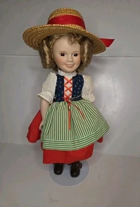 Danbury Mint Dolls of the Silver Screen, Shirley Temple Heidi - Picture 1 of 7