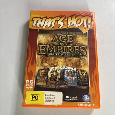 Age of Empires Collector’s Edition PC DVD-ROM  Microsoft Ubisoft - Image 1 of 3