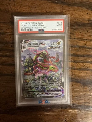 Rayquaza VMAX (Alternate Art Secret) 218/203 SWSH07: Evolving Skies Holo - Image 1 of 2