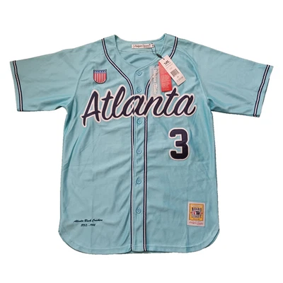 Camiseta deportiva de béisbol Headgear Classics Atlanta negra Crackers Liga negra para hombre M nueva con etiquetas Foto 1 de 4