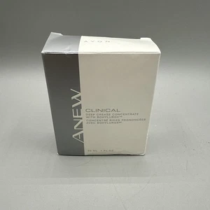 Avon Anew Clinical Deep Crease Concentrate with Bohulurox Full Size 1oz Nib  - Picture 1 of 2