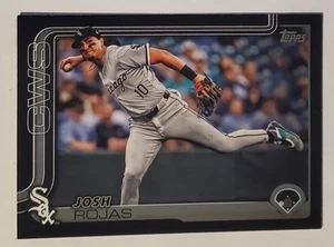 JOSH ROJAS 2025 Topps Series 2 Black /74 Card #412 - Chicago White Sox - Picture 1 of 2