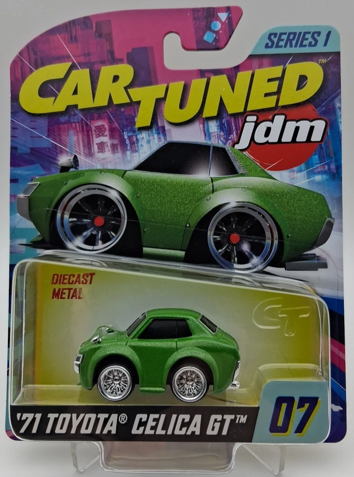 2025 CAR TUNED JDM SERIES 1 #07 1971 TOYOTA CELICA GT GREEN 1 64 CAR