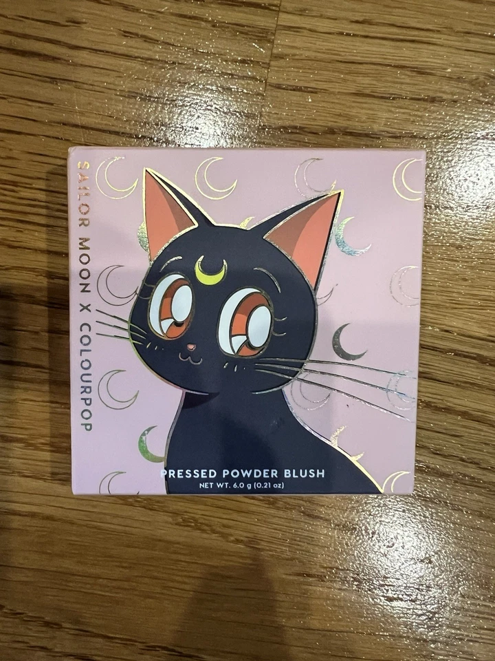 Sailor Moon X Colourpop Pressed Powder Blush Cat’s Eye - NWB - Image 1 of 4