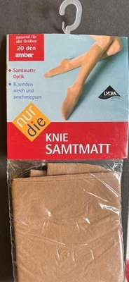 Kniestrümpfe ,samtmatt,Damen,  Nur Die, OVP - Bild 1 von 2