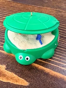 Hallmark Keepsake 2014 Little Tikes Classic Turtle Sandbox Ornament - Picture 1 of 5