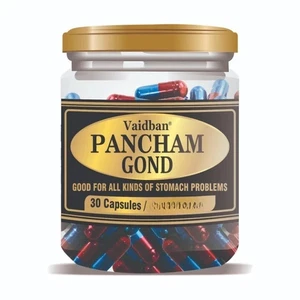 Vaidban Pancham Gond (30 Capsule)- Weight Loss Slim belly fast ship - Picture 1 of 4