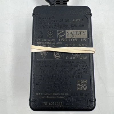 Cargador de alimentación original Sony HandyCam AC-L200D Foto 1 de 4