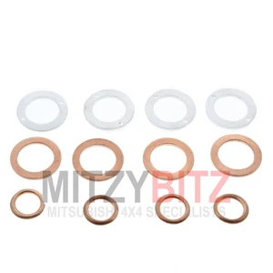 Fuel Injector Washer Kit for Mitsubishi DELICA L400 PC5W 2.5 - Picture 1 of 5