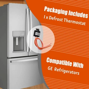 WR50X10065 Defrost Thermostat Compatible with GE Refrigerators, Replacement f... - Picture 1 of 6