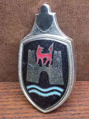 Vintage 1950’s-1960’s VW Wolfsburg Crest Hood Emblem Volkswagen Beetle  - Image 1 of 4