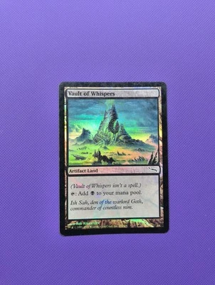 MTG Foil Vault of Whispers Mirrodin Magic The Gathering EDH - Image 1 of 2