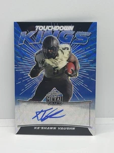 Ke'Shawn Vaughn 2020 Touchdown Kings Blue Wave Metal Draft Auto /20 (RC) - Picture 1 of 2