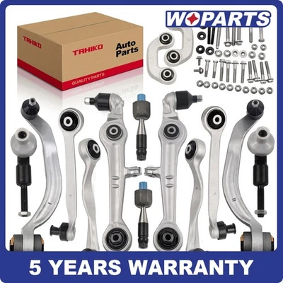 Kit de varilla de amarre de rótula de brazo de control de 13 piezas apto para 01-04 Audi All Road 2.7 4.2 2.5 Foto 1 de 4