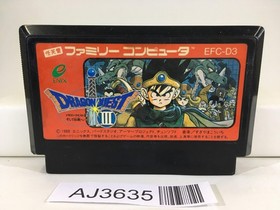 Dragon Quest III 3 Nintendo Famicom NES Japan - AJ3635