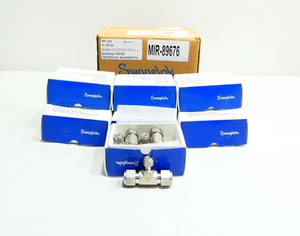 Box Of 50 Swagelok SS-810-3-8-4 Stainless Tee 1/2in Tube 1/2in Tube 1/4in Tube - Picture 1 of 8