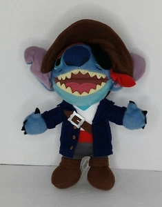 Disney Parks Plush Pirate Stitch Lilo & Stitch 12" Stuffed Animal Toy  - Picture 1 of 2