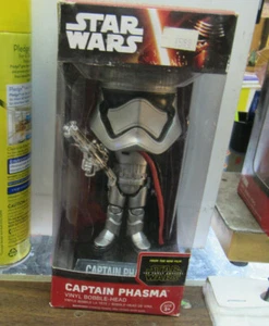 CAPTAIN PHASMA BOBBLEHEAD BOBBLE HEAD WACKY WOBBLER BOBBLEHEAD STAR WARS - Picture 1 of 1