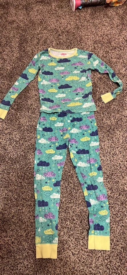 Conjunto de pijama Circo para niñas talla 10 Foto 1 de 1