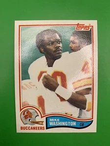 1982 Topps Mike Washington Tampa Bay Buccaneers #506 - Picture 1 of 2