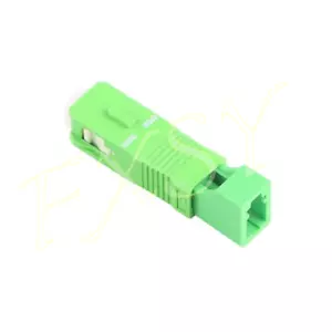 SC/APC Male to LC/APC Female SM OS2 Hybrid Fiber Optic Converter Optical Adapter - Picture 1 of 7