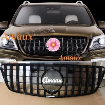 For Mercedes-Benz GL X166 Front Grille GL500 GL550 GL63 GT R 2013-2015 14 Grill  - Image 1 of 4
