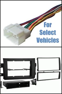 Car Stereo Radio Install Dash Kit + Wire Harness Combo for 2007-2013 Suzuki SX4 - Bild 1 von 1