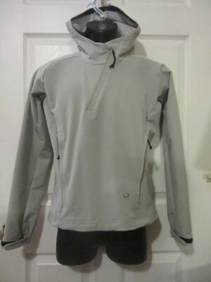 *NEW* MOUNTAIN HARDWEAR SOFTSHELL PULLOVER HOODIE WINDBREAKER JACKET~XSMALL - Image 1 of 4
