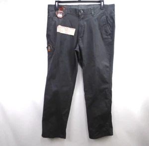 Weatherproof Original Utility Pants Men Stretch Canvas Gray Size 38x30 Straight - Picture 1 of 11