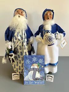 Byers Choice 2023 Charleston Hospitality Santa and Mrs Claus - Limited Edition - Picture 1 of 9