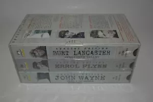 Vintage Westerns VHS Factory Sealed Box Set John Wayne Burt Lancaster Rare - Picture 1 of 3
