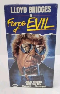 FORCE OF EVIL 1977 - Sealed VHS Worldvision Horror Thriller Revenge TV Movie - Picture 1 of 5
