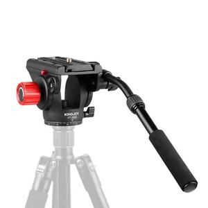 Professional Heavy Duty Tripod Head Video Head w/ Quick Release Plate For Camera - Picture 1 of 12